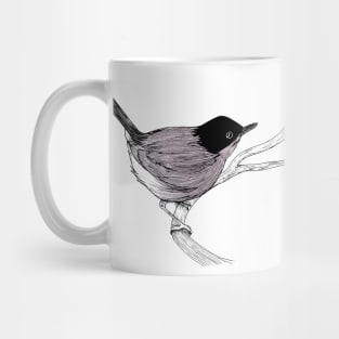 Blackcap Bird Mug